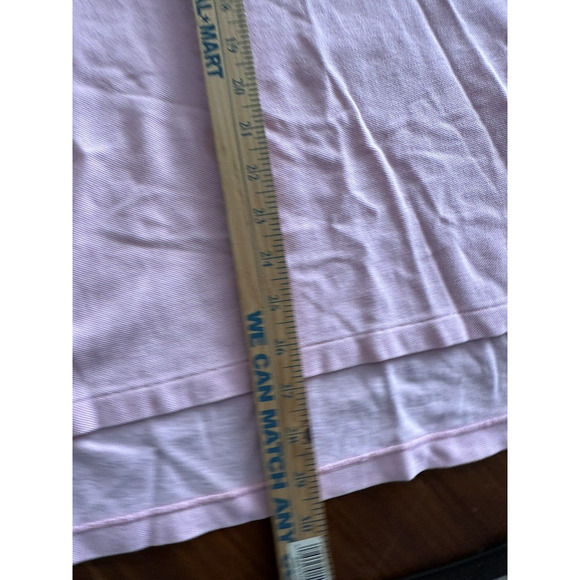 Ralph Lauren Polo Golf Shirt Custom Fit Mens XL Pink w/Teal Pony Short Sleeve - Picture 9 of 13